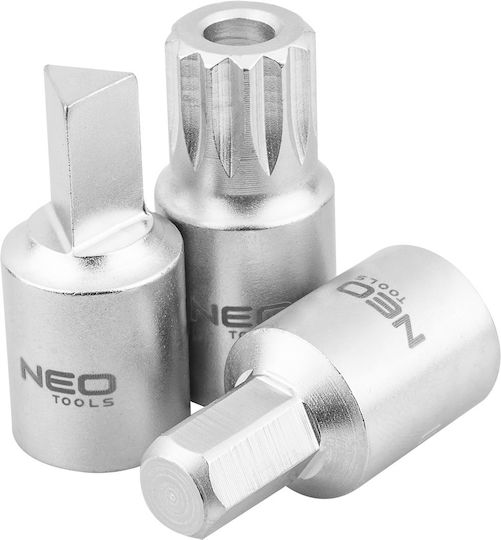 Neo Tools Καστάνια με Καρυδάκια 3\8" 18τμχ