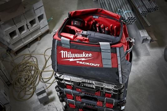 Milwaukee Packout Werkzeugtasche Über die Schulter Rote