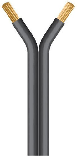 Eurolamp Power Cord with Diameter 2x0.5mm² in Black Color 1m 1pcs