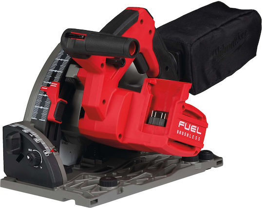 Milwaukee FPS55-552P Βυθιζόμενο Δισκοπρίονο 18V 2x5.5Ah με Ρύθμιση Ταχύτητας και με Σύστημα Αναρρόφησης