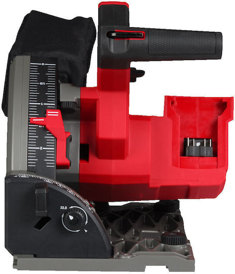 Milwaukee FPS55-552P Βυθιζόμενο Δισκοπρίονο 18V 2x5.5Ah με Ρύθμιση Ταχύτητας και με Σύστημα Αναρρόφησης