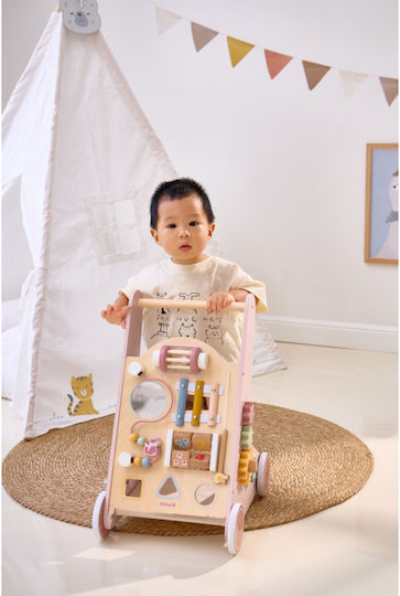 Viga Toys Lauflernhilfe für 12++ Monate Rosa