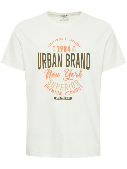 T-shirt Εκρου