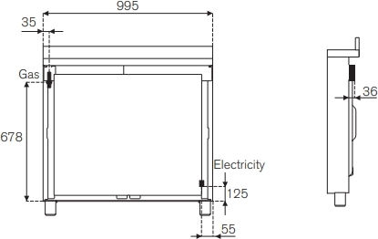 Bertazzoni Κουζίνα MAS106L2EXT2