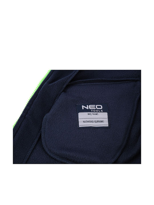 Neo Tools Work Fleece Jacket Blue