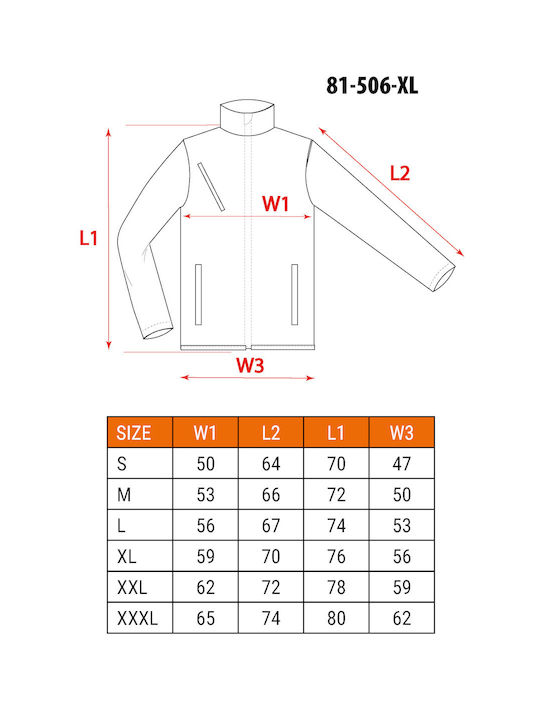 Neo Tools Work Fleece Jacket Blue