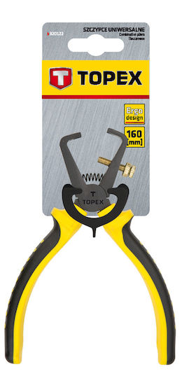 Topex Cable Stripper Pliers with 160mm Length