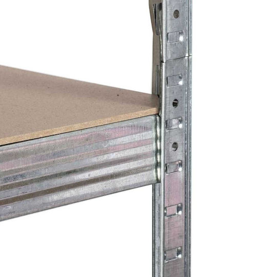 Humberg Γωνιακές Ραφιέρες Dexion Γαλβανιζέ 90x40x180εκ. με 6 Ράφια Συνολικής Αντοχής 1050kg 5τμχ
