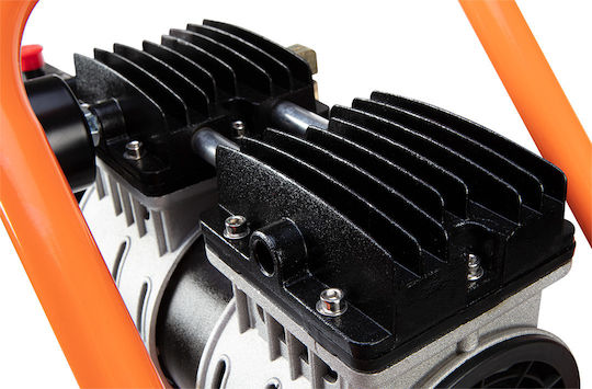 Neo Tools Cu o singură fază Compresor de aer 79dB cu Rezervor de aer 12lt 12K020