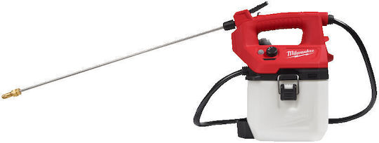 Milwaukee M12 BHCS3L-201 Ψεκαστήρας Προπιέσεως 12V με Μπαταρία 2Ah με Χωρητικότητα 3.7lt 5.5bar