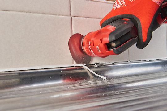 Milwaukee M12 FMT-422X Oscilant Multifuncțional electric Brushless 12V 2x4Ah cu control de viteză