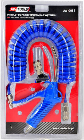 AWTools AW10082 Furtun de aer Spiral 5m