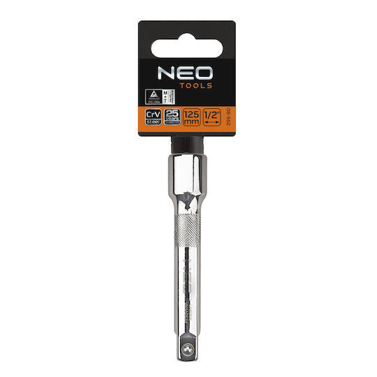 Neo Tools Προέκταση Καστάνιας Αέρος με Καρέ 1/2" και Μήκος 125mm