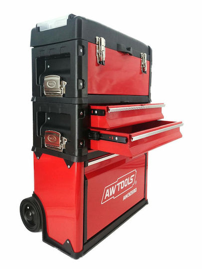 AWTools Rollbar Metallisch Werkzeugkiste