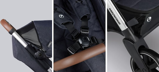 Easywalker Jackey Καρότσι Μωρού Kατάλληλο από 6+ Mηνών Platinum Edition 7.5kg EJA10013