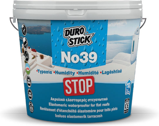 Elastomeric Roof Sealant Durostick No39 Acrylic White 5kg