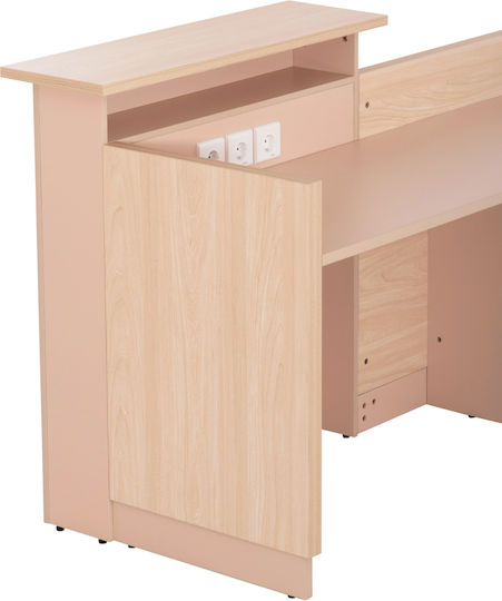 HomeMarkt Büroempfang mit Abmessungen L240xB80xH106cm
