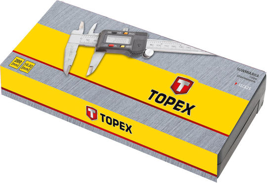 Topex 31C625 Ψηφιακό Παχύμετρο με Εύρος Μέτρησης έως 200mm