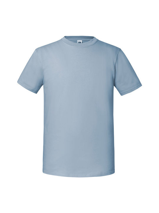 Fruit of the Loom Iconic Men's Short Sleeve Promotional T-Shirt Blue