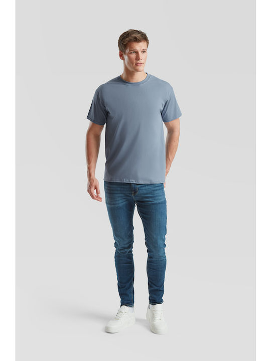 Fruit of the Loom Iconic Men's Short Sleeve Promotional T-Shirt Blue