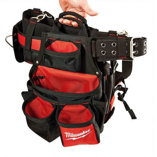 Milwaukee Fabric Tool Belt with 24 Compartments