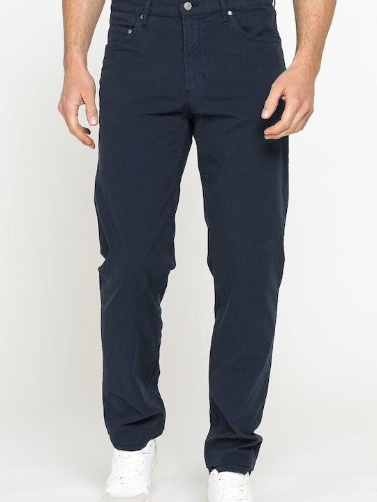 Men's Jeans Pants Elastic with Relaxed Fit Blue