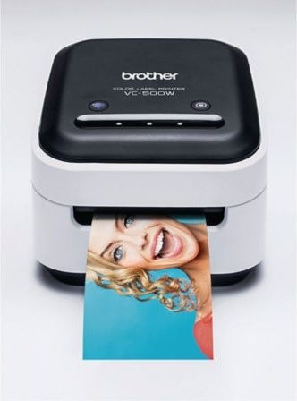 Brother Vc-500w Label Printer Zink USB, Wi-Fi