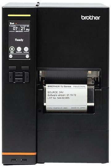 Brother Εκτυπωτής Ετικετών Θερμικής Μεταφοράς USB, Serial, Wi-Fi, Bluetooth, Ethernet