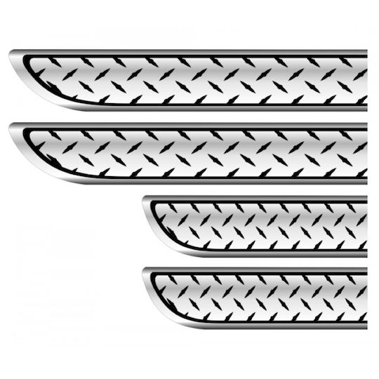 Decorative Interioare Prag Ușă Autoturism Universal 4pcs