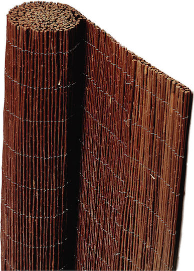 Nattera Bambuszaun Holz mit Ganzem Holz 1.5x3m