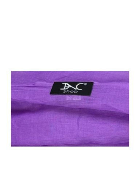 Solid Women's Scarf 25v Purple 180 X 95 Cm