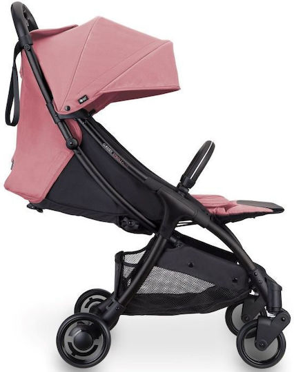 Globber Lite Baby Stroller Suitable for Newborn Deep Pastel-Pink 7.4kg