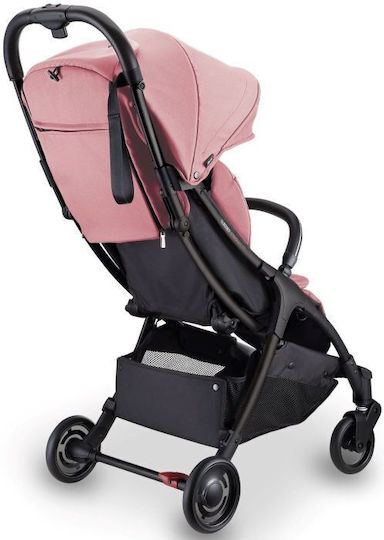 Globber Lite Baby Stroller Suitable for Newborn Deep Pastel-Pink 7.4kg
