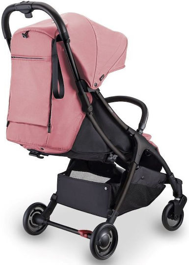 Globber Lite Baby Stroller Suitable for Newborn Deep Pastel-Pink 7.4kg