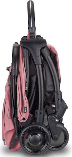Globber Lite Baby Stroller Suitable for Newborn Deep Pastel-Pink 7.4kg