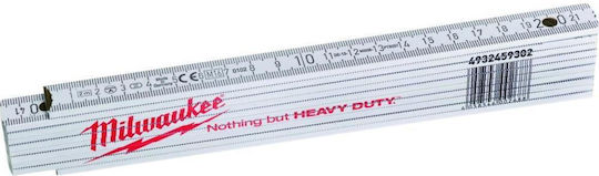 Milwaukee 4932459301 Plastic Folding Ruler 2m