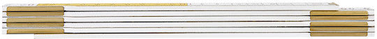 Neo Tools 74-010 Wooden Folding Ruler 1m