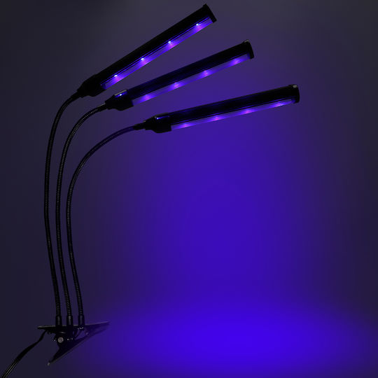 Lumină de creștere pentru plante cu 72x LED, spectru complet 3x