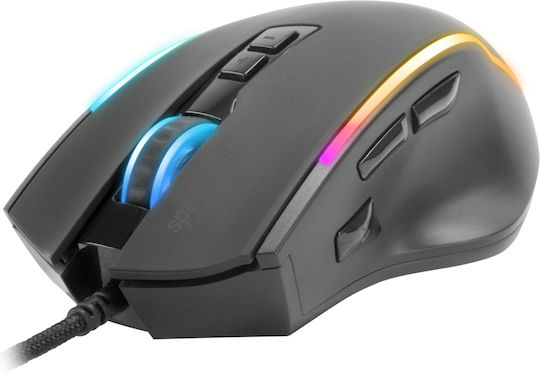 SpeedLink Decus NX RGB Gaming Ποντίκι 12800 DPI Μαύρο