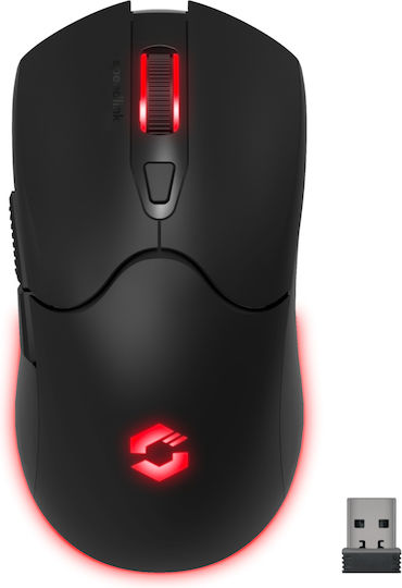 SpeedLink Velox Drahtlos RGB Gaming Gaming Maus 4800 DPI Schwarz