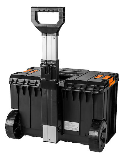 Neo Tools Τροχήλατο Πλαστικό Μπαούλο Μεταφοράς και Αποθήκευσης Εργαλείων Π57.5xB43.8xΥ69cm 84-266