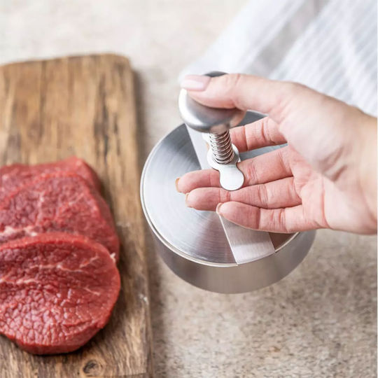 Burger Press Kinghoff Kh 1879 Stainless Steel Diameter 11.4 Cm Inox