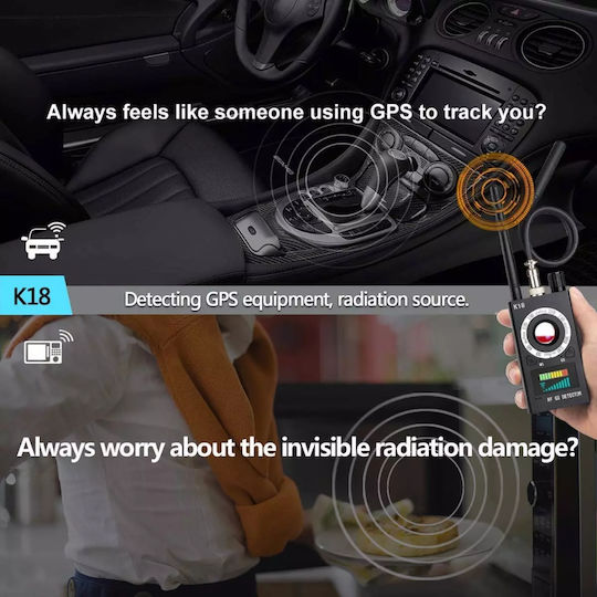 Detector Tracker GPS 1-8000MHz