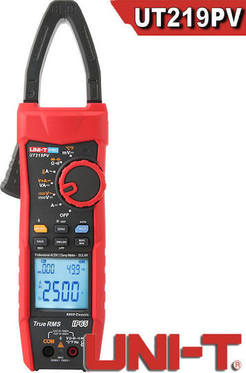 Uni-T Αμπεροτσιμπίδα Ψηφιακή UT219PV True RMS