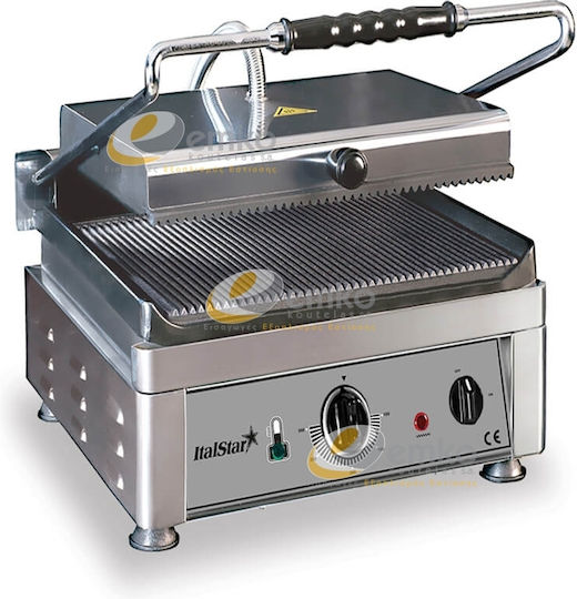 ItalStar Profesional Sandwich Maker cu Suprafețe Netede Din Fontă cu Suprafețe Ondulate Din Fontă 1750W ITAL0002