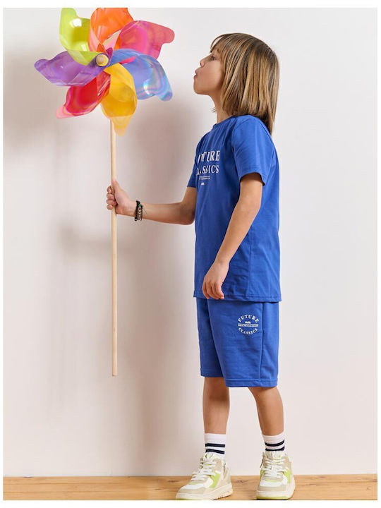 Kids' Athletic Shorts/Bermudas Back To The Future Blue