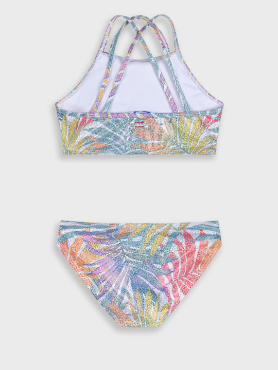Energiers Kids Swimwear Bikini Iridescent, Floral