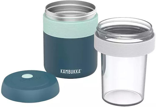 Kambukka Lunchbox Isolierte Lunchbox Inox Schwarz 600ml 1Stück