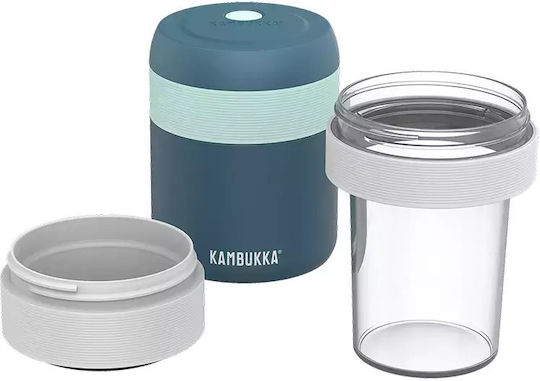 Kambukka Lunchbox Isolierte Lunchbox Inox Schwarz 600ml 1Stück