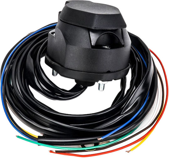 Kit de cablare pentru instalarea cârligului de remorcare, priză cu 7 pini, lungime cablu 1,5m